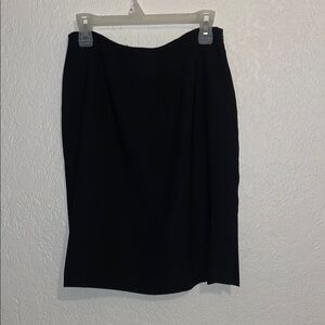Classic Black Pencil Skirt